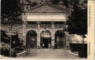 1912 Monsummano Terme, Prospetto della Grotta Giusti (EK)
