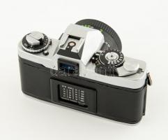 Minolta XD-5 SLR fényképezőgép Centon 50mm f/1.8 objektívvel, elem nélkül, kipróbálatlan, szép állap...