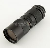 Vivitar Tele-Zoom 85-205mm f/3.8 objektív M42-es menettel, ködös belső lencsetaggal, egyébként szép állapotban