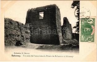 Abomey, Un coin de lenceinte du Palais de Behazin / palace ruins