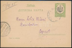 Szerbia 1905