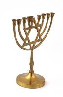 Bronz menóra 22 cm
