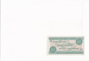 Burundi 1991. 10Fr felbélyegzett borítékban, bélyegzéssel T:1
Burundi 1991. 10 Francs in envelope w...