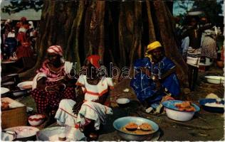 LAfrique en couleurs, Scéne de Marché / Africa in pictures, Market scene, African folklore (EK)