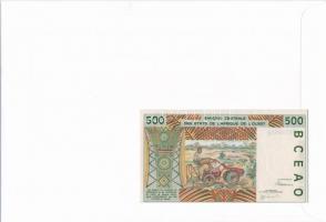 Nyugat-Afrikai Államok / Burkina Faso 1991. 500Fr felbélyegzett borítékban, bélyegzéssel T:I 
West ...