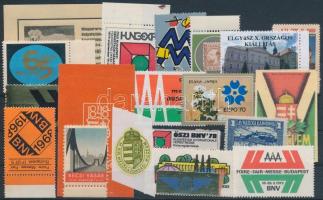 1934-2015 20 db régi és modern levélzáró stecklapon