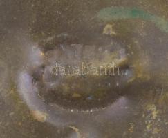 1885 országos kiállításon nyert díj Paál Gergely bútorgyára Bp. Vi. Szondy utca. Üveges tálka. Sérül...