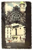 cca 1952 Az Aranycsapat és a Kispest tagjai által aláírt képeslap Bécsből küldve:Rákóczi, Puskás, Ko...