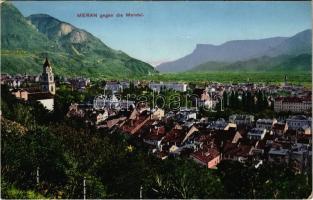 1912 Merano, Meran (Südtirol); gegen die Mendel / general view. Gerstenberger & Müller