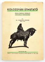 Dr. Ferenczi Sándor: Kolozsvári útmutató földtani, őslénytani, történelmi és természetrajzi vonatkozásokkal. Kolozsvár, 1941, "Erdély Könyvnyomda". Kiadói papírkötés, képekkel illusztrált, térképmelléklettel, jó állapotban, hozzá néhány korabeli préselt virág.