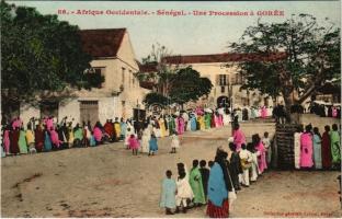 Gorée (Dakar), Proccession