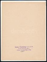 Czeizing Lajos (1922-1985): Zsúptetők, pecséttel jelzett fotó, 24,5×18,5 cm