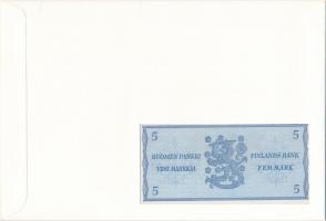 Finnország 1963. 5M felbélyegzett borítékban, bélyegzéssel T:1 
Finland 1963. 5 Markkaa in envelope...