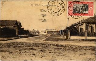 1929 Dakar, Avenue Gambetta / street view, TCV card