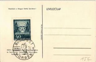 1938 Budapest XXXIV. Nemzetközi Eucharisztikus Kongresszus. Készüljünk a Magyar Kettős Szentévre!  /...