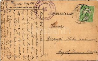 1915 Csendélet. Kézzel festett művészlap az orosházi hadiárvák javára / Still life. Hand-painted art...