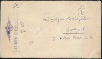 1916 szeptember 25 I. Világháború, K.u.k hegyi gyalogosok lőszerszállító egysége katonája tábori pos...