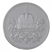 NSZK 1987. "Erzsébet királyné 1837-1898" Ag emlékérem tanúsítvánnyal, tokban (19,93g/0.999...
