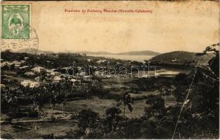 Nouméa, Panorama du Faubourg Blanchot / general view