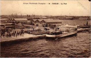 Dakar, Le Port / port, ship, steamships