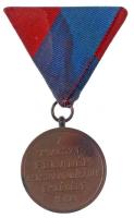 1938. "Felvidéki Emlékérem" Br kitüntetés eredeti mellszalagon T:2 kis patina
Hungary 193...