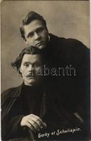 Maxim Gorky and Feodor Chaliapin. B.K.W.I. (EK)