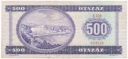 1990. 500Ft T:III szép papír Adamo F43