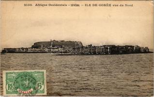 Ile de Gorée, vue de Nord / general view, TCV card (EK)