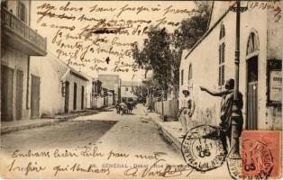 1905 Dakar, Rue Descemet / street view, TCV card