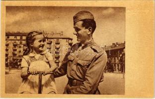 Hungarian socialist military propaganda, Boldog életünk. Művészeti Alkotások kiadása