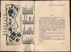 1960 Bp., Budapest Főváros Állat- és Növénykertjének ismeretterjesztő füzete. 5. sz