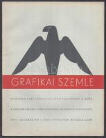 1937 A Grafikai Szemle XXVII. évfolyamának 2 db száma