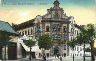 1914 Szabadka, Subotica; M. kir. állami tanítónő képezde / teachers training institute (EB)