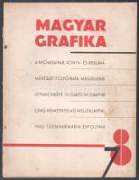 1932-1936 A Grafikai Szemle 5 db száma
