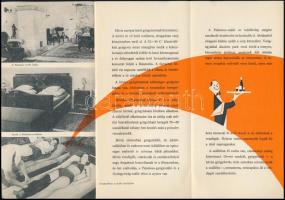 cca 1950 Hotel Palatinus Hévíz képes ismertető