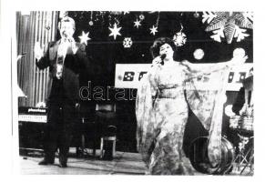 14 db színészkép, énekesek - korábbi képekről készült modern reprodukciók