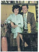 14 db színészkép, énekesek - korábbi képekről készült modern reprodukciók