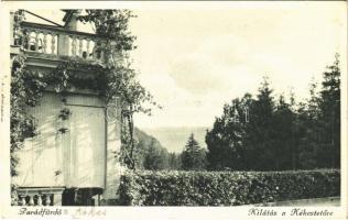 1933 Parádfürdő, kilátás a Kékestetőre (EK)