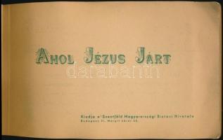 Opus Terrae Sanctae. Ahol Jézus Járt. Bp., 1935, Szentföld Magyarországi Biztosi Hivatala. Szynes ké...