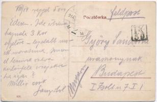 1914 Rzeszów, Resche; Rynek glówny / main square, market  (Rb)