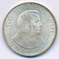 Szlovákia 1944. 50K Ag "Függetlenség 5. évfordulója" T:2 kis patina Slovakia 1944. 50 Korun Ag "5th Anniversary of Independence" C:XF small patina Krause KM# 10