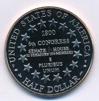 Amerikai Egyesült Államok 2001P 1/2$ Cu-Ni "Kapitólium Látogató Központ" T:PP
USA 2001P 1...