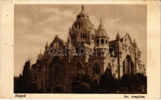 1930 Szeged, izraelita templom, zsinagóga (EK)