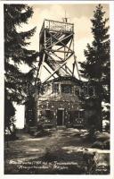 1930 Villach, Gerlitzen, Kanzelwarte u. Jausenstation, Knusperhäuschen (Kärnten) / lookout tower
