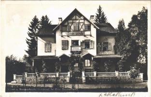 1929 Sankt Radegund bei Graz (Steiermark), Villa Hotel Transsilvania. Franz Knollmüller Nr. 519/216.