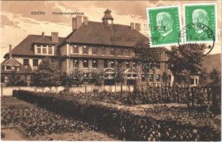 1930 Ickern (Castrop-Rauxel), Hindenburgschule / school. TCV card