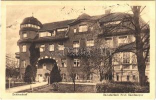 1930 Zehlendorf, Steglitz-Zehlendorf (Berlin); Sanatorium Prof. Sandmeyer. Kunstverlag J. Goldiner