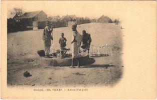 Dakar, Autour d'un puits / around a well, African folklore