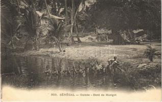 Bord de Marigot / river, children, African folklore, Gyerekek folyóban, Afrikai folklór.