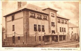 1930 Salgótarján, Horthy Miklós laktanya parancsnokásgi épület (kis szakadás / small tear)